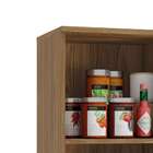 Armário Aéreo Botanic 1 Pt Nogueira 40 Cm