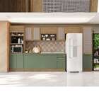 Armário Aéreo Botanic Com Tela 2 Pt Nogueira 120 Cm