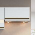 Armário Aéreo Branco Cozinha Casablanca 1 Porta Basculante