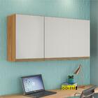 Armário Aéreo Bryce 3 Portas Nature Off White