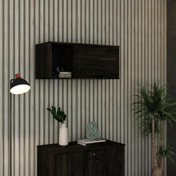 Armário Aéreo C/nicho E Porta Basculante 35x80x35cm