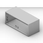 Armário Aéreo Canelone 1 Pt Preto