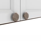 Armário Aéreo Canto 2 Portas 2 Nichos Unna Poliman Móveis Nog