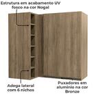 Armario Aereo Canto Adega 1 Porta Maxxi G768 Kappesberg