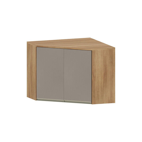 Armário Aéreo Canto Diagonal 1 Porta Diana Luciane Móveis