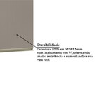 Armário Aéreo Canto Diagonal 1 Porta Diana Luciane Móveis