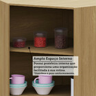 Armário Aéreo Canto Diagonal 74cm 2 Portas Elegance Luciane M