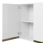 Armário Aéreo Canto Oblíquo Kali Premium 2 Portas - Nicioli