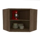 Armário Aéreo Canto Oblíquo Kali Premium 2 Portas - Nicioli