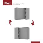 Armário Aéreo Canto Reto 1 Porta Americana - Móveis Henn