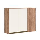 Armário Aéreo Canto Reto 2 Portas Kali Premium - Nicioli