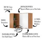 Armario Aereo Canto Reto 91200 Demobile