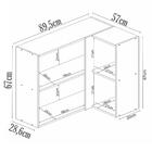 Armario Aereo Canto Reto 91200 Demobile