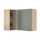 Armário Aéreo Canto Reto Firenze 1 Porta - Demóbile