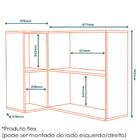 Armario Aereo Canto Reto Mdf 98 Cm Tosc At004 Mxm