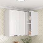 Armário Aéreo Canto Reto Soho Cabecasa Madeiraoriginals Branc