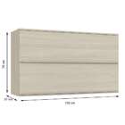 Armário Aéreo Carlos 2 Pt Nacre