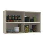 Armário Aéreo Carlos 2 Pt Nacre