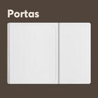 Armário Aéreo Cecil I 2 Pt Branco (53x80)