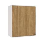Armário Aéreo Celeste Kappesberg 100% Mdf 1 Porta Branco/nogu