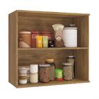 Armário Aéreo Celeste Kappesberg 100% Mdf 2 Portas Nogueira/a