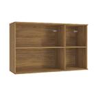 Armário Aéreo Celeste Kappesberg 100% Mdf 3 Portas Com Vidro