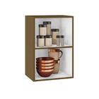 Armário Aéreo Com 1 Porta E Prateleira Evidence Carvalho Poli