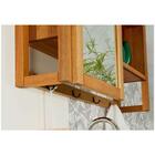 Armário Aéreo Com Espelho Gourmet Aquiles Stain Amarelo - Mão