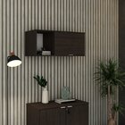 Armário Aéreo Com Nicho E Porta Basculante 35cm X 80cm X 35cm