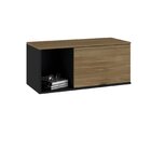 Armário Aéreo Com Nicho E Porta Basculante 35cm X 80cm X 35cm