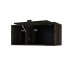 Armário Aéreo Com Nicho E Porta Basculante 35x80x35cm Carvalh