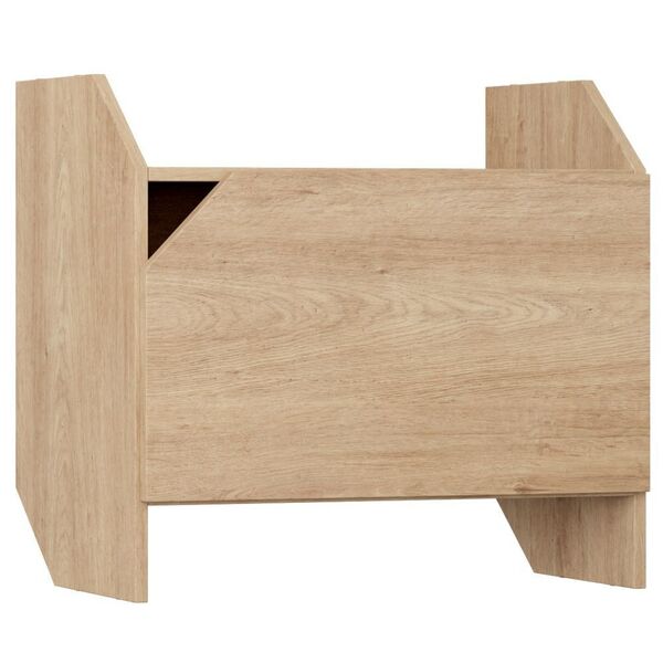 Armário Aéreo Com Porta Soul Carvalho Mel - Be Mobiliário