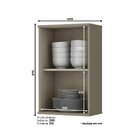 Armário Aéreo Connect C52 1 Porta 40 Cm Henn