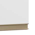 Armário Aéreo Cook 1 Pt Aveiro E Branco 70 Cm