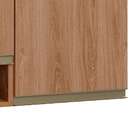 Armário Aéreo Cook Ll 3 Pt Madeira 120 Cm