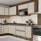 Armario Aereo Cozinha 100% Mdf 1 Porta Basculante E Nicho Mic