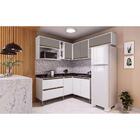 Armario Aereo Cozinha 100% Mdf 1 Porta Basculante E Nicho Mic