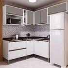 Armario Aereo Cozinha 100% Mdf 1 Porta Basculante E Nicho Mic