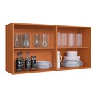 Armário Aéreo Cozinha 120 Cm 2 Portas Freijó - Indékes