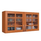 Armário Aéreo Cozinha 120 Cm 2 Portas Freijó - Indékes