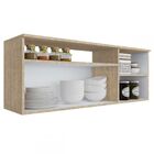 Armário Aéreo Cozinha 120 Cm Cs700 Acácia - Decibal Móveis