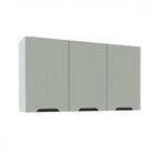 Armário Aéreo Cozinha 120 Cm Meena 3 Portas Branco/verde - Po