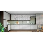 Armário Aéreo Cozinha 120 Cm Nox 3 Portas Com Vidro Inox/onix