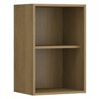 Armário Aéreo Cozinha 1 Porta 1 Prateleira Avelã/branco Tx 45