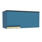 Armário Aéreo Cozinha 1 Porta Ph3077 Azul Orion - Édez