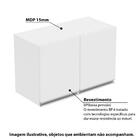 Armário Aéreo Cozinha 2 Portas Brv - Branco