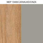 Armário Aéreo Cozinha 2 Portas Carvalho/champagne Ar750 - Fel