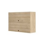 Armário Aéreo Cozinha 2 Portas Stella  Carvalho Treviso