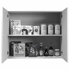 Armario Aéreo Cozinha 2 Portas Valencia Nature/off White - Ka