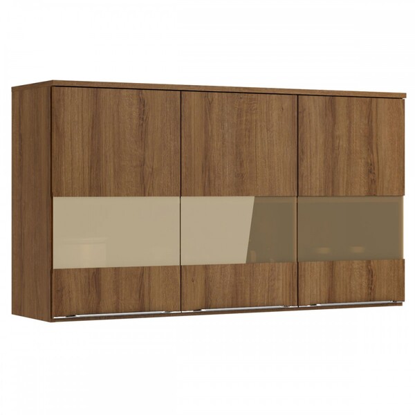 Armário Aéreo Cozinha 3 Portas 1 Prateleira Mel Pa8200-vd - D